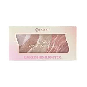 Buy MARS 5 Shade illuminating Backed Highlighter and Blusher Palette ...