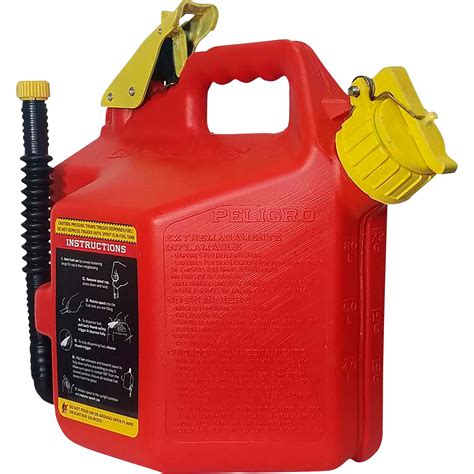 SureCan 2+ Gallon Type II Safety Gas Can, Red, Model# SUR2SFG2 ...