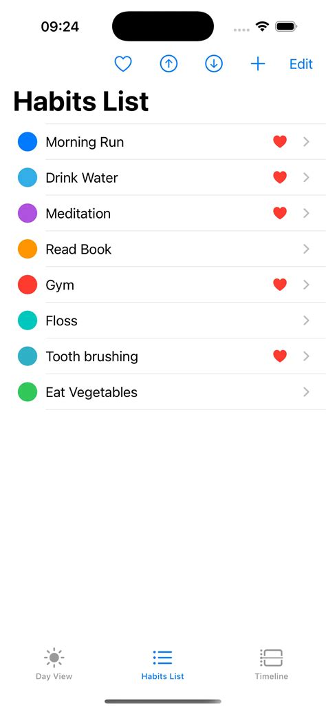 Habit Tracker App for iPhone | My Daily Habits Tracker