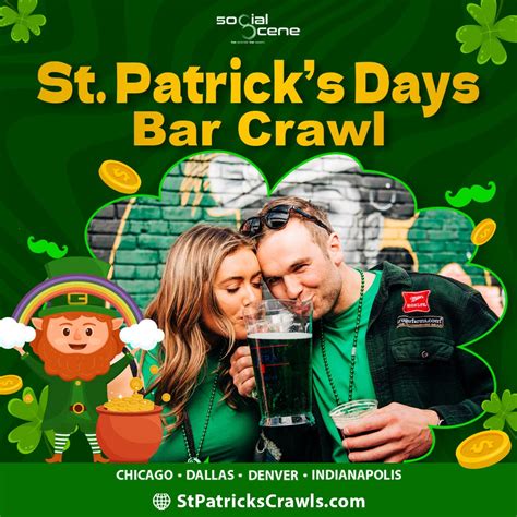 Mar 16 | 2024 Chicago St Patrick’s Day Bar Crawl (Saturday) All Access ...