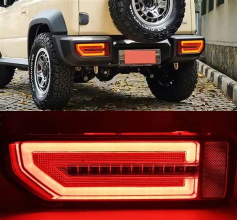 Maruti Suzuki Jimny LED Tail Lights Type 1 - Jimny LED Tail Lights