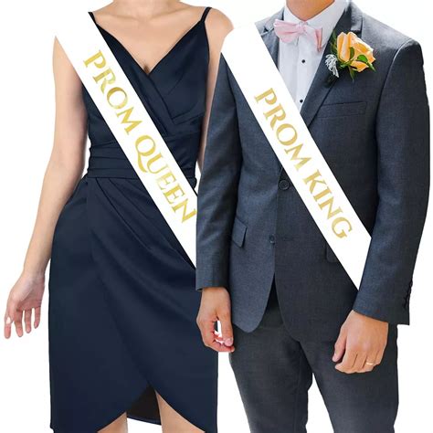 Prom King And Queen Sashes
