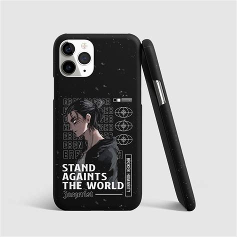 Eren Broken Humanity - Dark Attack on Titan Phone Case