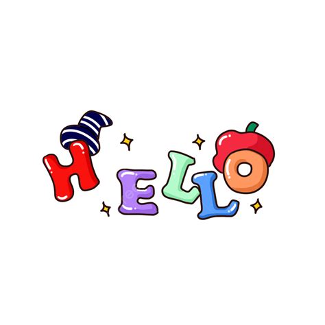 Image result for Hello Cartoon Png