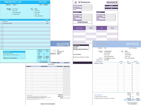 Buy 50+ Invoice Templates: Commercial Invoice ǀ Tax Forms ǀ Invoice ...