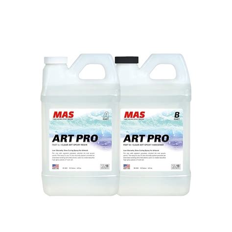 MAS Epoxies Art Pro Epoxy Clear Kit 1-Gallon India | Ubuy