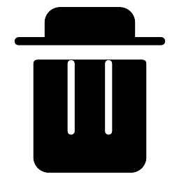 Del Icon 的图像结果