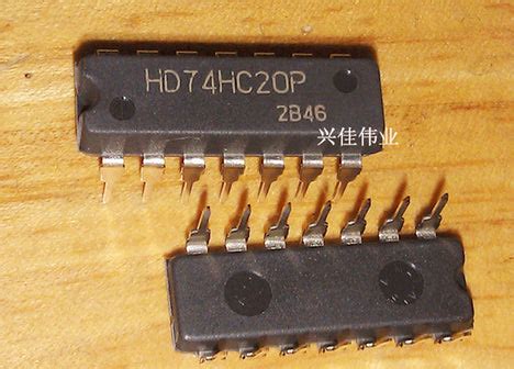 74hc20 HD74HC20P SN74HC20N DIP-14 Dual 4-input NAND gate – Inkocean ...