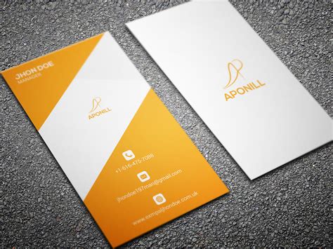 Simple Business Card Examples 的图像结果