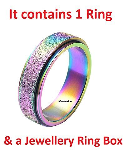 Moneekar Jewels Stainless Steel Ring for Unisex : Amazon.in: Fashion