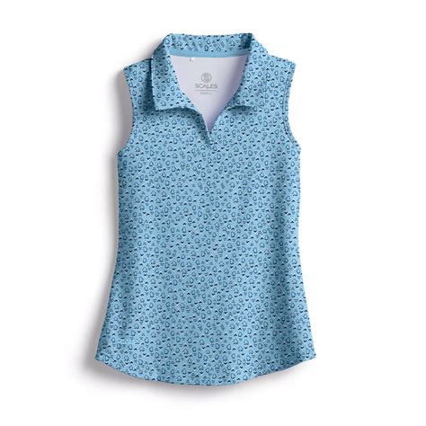Jaws Womens Sleeveless Polo – Scalesgear.com