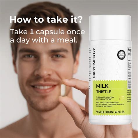 Milk Thistle 300mg Extract - Liver Detox & Repair Support – oxyenergy