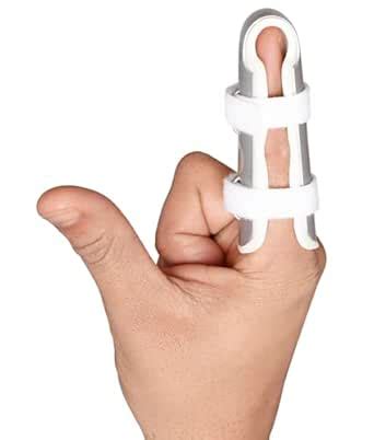 Buy Helrdx Orthotics Mallet Finger Splint, Silver, Universal Size ...