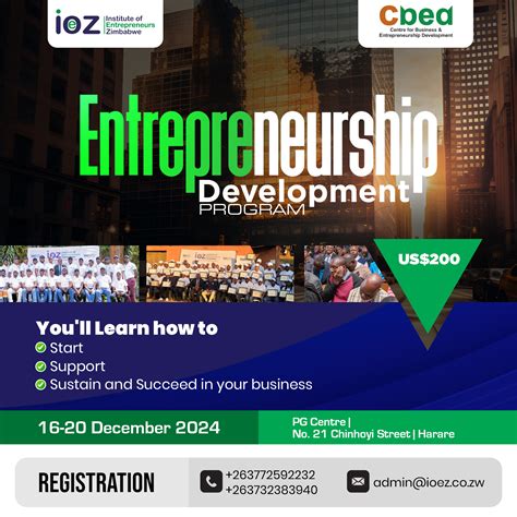 Entrepreneurship Development Program Meaning