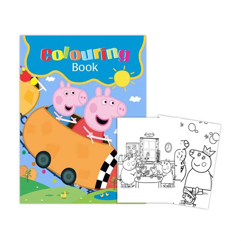 Peppa Pig inspired Colouring Book – PRETTY UR PARTY