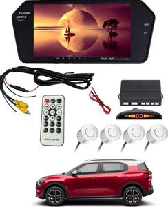MATIES 7Inch BT Full Screen/White Parking Sensor For Car-C3 Air Cross ...