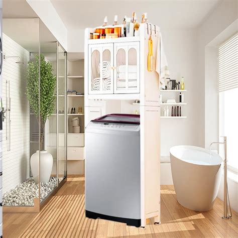 CAREOPETA Washing Machine Storage Rack Stand Top Load 5.6 x2.2 Ft,2 ...