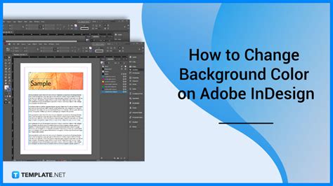 Image result for Change Background Color InDesign