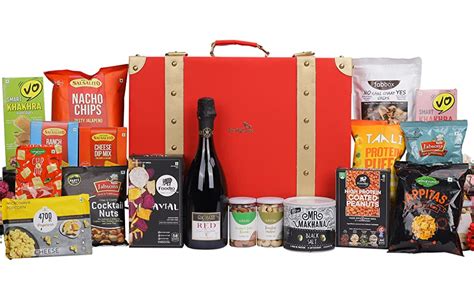 The Gift Tree Healthy Snacks & Savouries Gift Hamper | Grape Juice ...