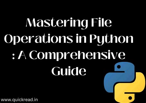Image result for File Operations in Python