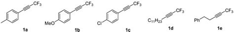 Pauson-Khand Reaction of Internal Dissymmetric Trifluoromethyl Alkynes ...