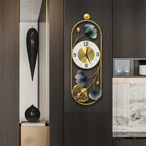 Buy URBAN CREW INI Craft Metal Wall Clock for Living Room, Bed Room ...