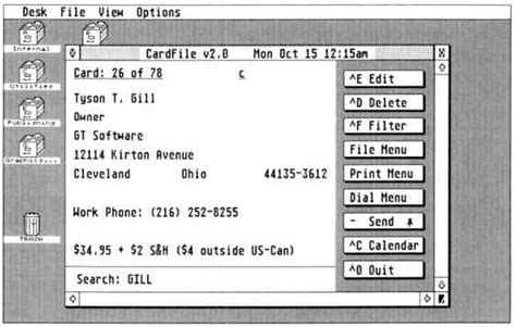 Image result for Cardfile Tutorial