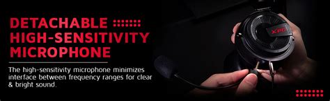 XPG PRECOG Analog Gaming Wired Headset Over The Ear Headphone with Mic ...