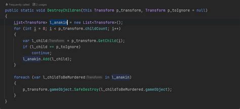 Unity Destroy Script 的图像结果