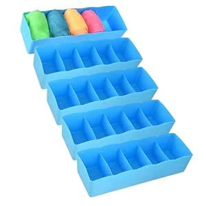 Kuber industries Drawer Organizer | Plastic Undergarment Organizer for ...