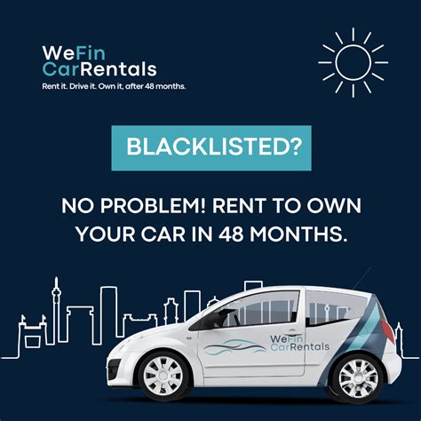 How Rent-to-own Works: Own Your Car In 48 Months With WeFin Car Rentals ...