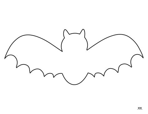 Bat Wing Printable Template - Great Research