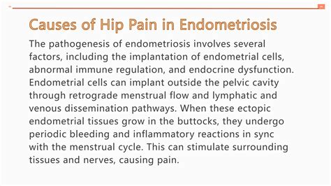 Unraveling the Mystery- Hip Pain and Endometriosis Connections ...