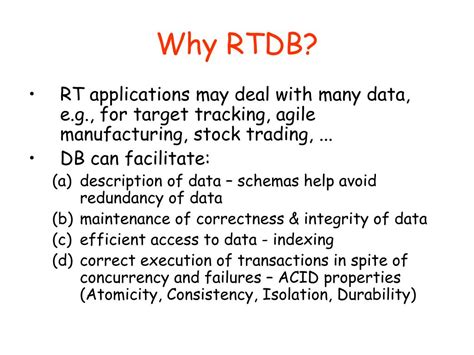 Image result for Technologies and Examples of Real-Time Databases