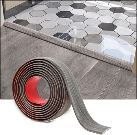 Art3d Self Adhesive Vinyl Floor Transition Strip, Laminate Floor Strip ...