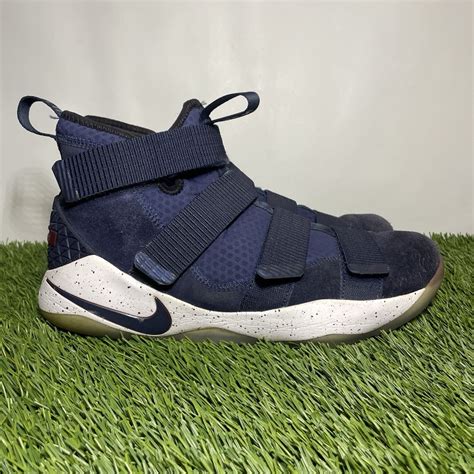 Lebron Soldier 11 Blue Nike LeBron Soldier 12 FlyEase Battle Blue