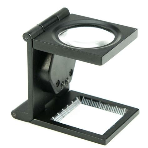 Jewelers Loupe 8X Illuminated LED Magnifying Glass On Adjustable Stand ...