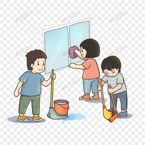นักเรียนทำความสะอาดห้องเรียนในโรงเรียน PNG สำหรับการดาวน์โหลดฟรี - Lovepik