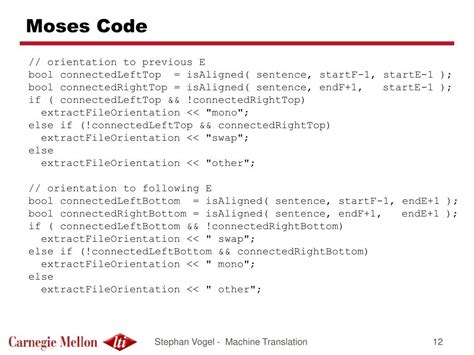 Moses Machine Translation 的图像结果