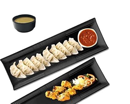 Buy Home Decorise Melamine French Fries and Momos Serving Platter with ...