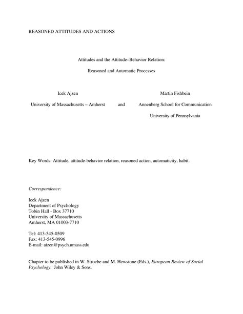 Behavior Attitude 的图像结果