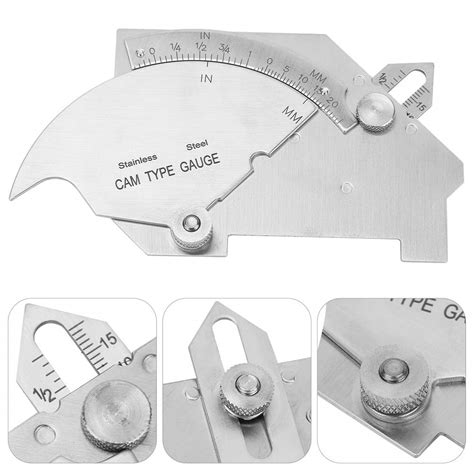 Buy Welding Inspection Gauge, MG-8 Stainless Steel Weld Gauge Seam ...