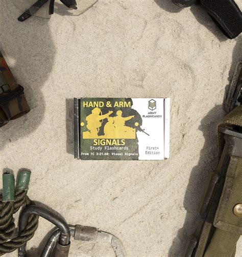 Buy Army Flashcards - Military Hand and Arm Signals | 100 of The Most ...