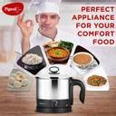 Pigeon by Stovekraft Kessel Multipurpose Kettle (Stainless Steel), 1.2 ...