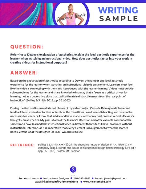 Image result for Examples of Writing Samples