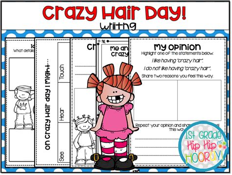 1st Grade Hip Hip Hooray!: Crazy Hair Day!