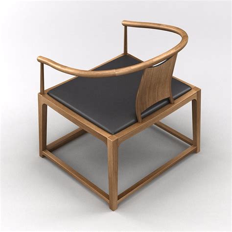 现代新中式轻茶椅扶手圈椅,木迹制品,建E优选,设计师原创家具品牌商城