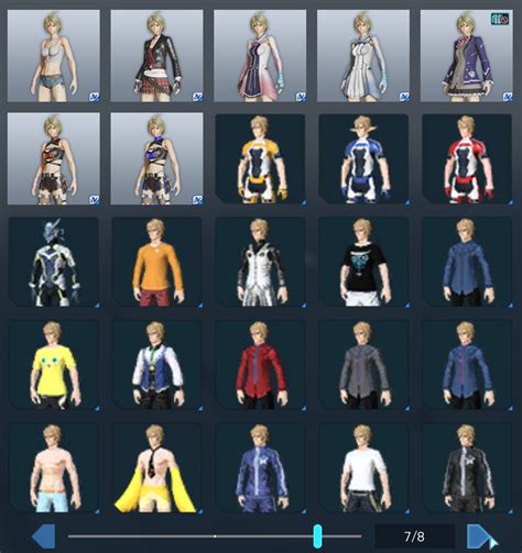 Image result for PSO2 NGS Male Slides