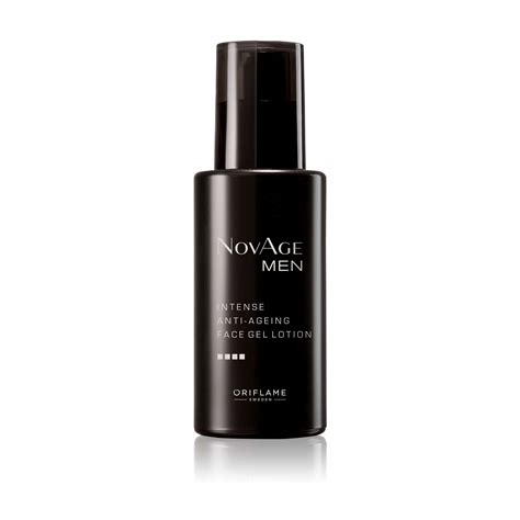 Men Intense Anti-Ageing Face Gel Lotion | NovAge|NovAge/men by Oriflame