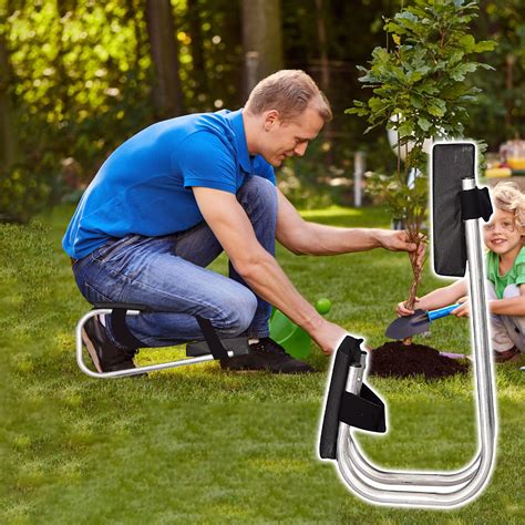 Ergonomic Knee Seat, Kneeler Seat for Gardening Farm Work - Kneeling Device for Gardening ...